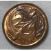AUSTRALIA 1966 . TWO 2 CENTS COIN . CANBERRA 